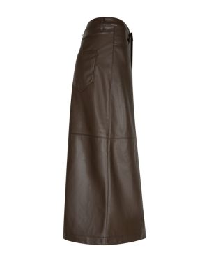 Alina faux leather mud